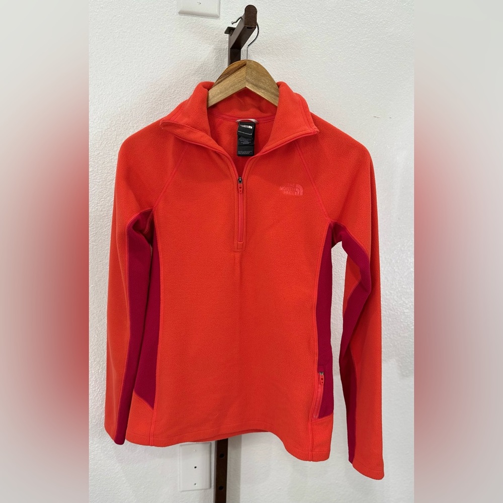 Womens North Face Fleece 1/4 Zip Size XS